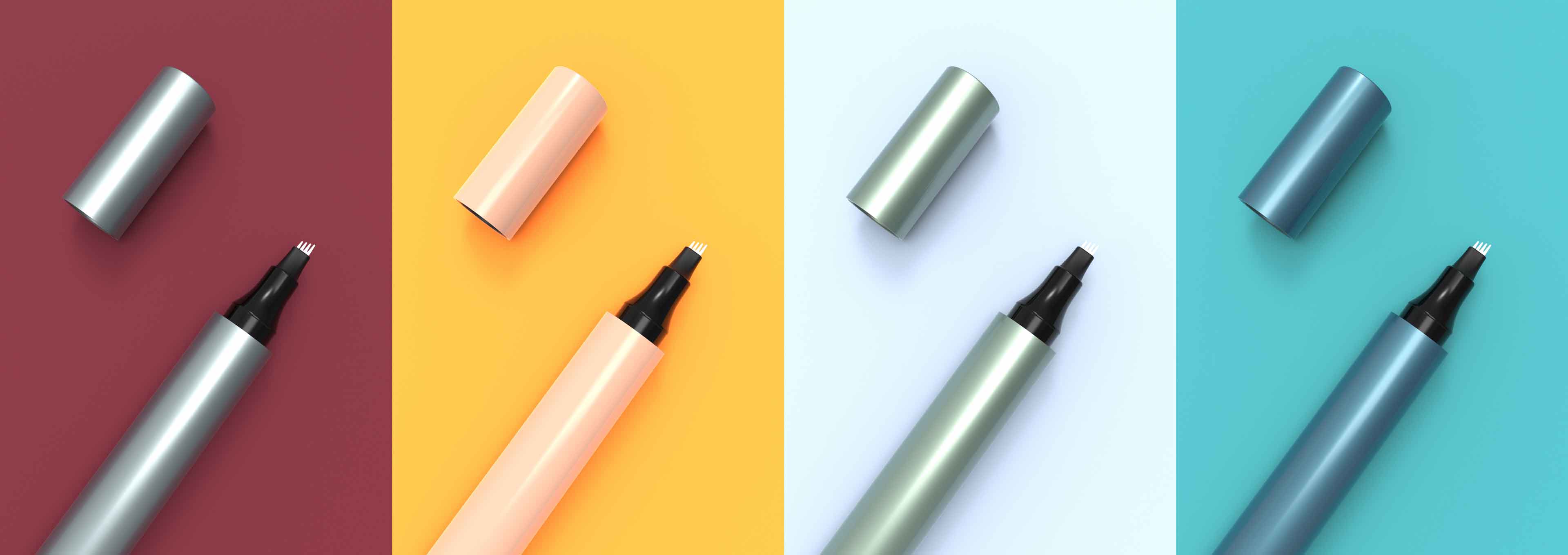 Poslovite se od kupa pripomočkov za ličenje! Ta dvostranski svinčnik za obrvi in čopič za konture celo začetnikom omogočata naravno definirane obrvi. Poslovite se od kupa pripomočkov za ličenje! Ta dvostranski svinčnik za obrvi in čopič za konture celo začetnikom omogočata naravno definirane obrvi.